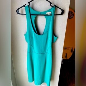 Teal silence & noise party dress